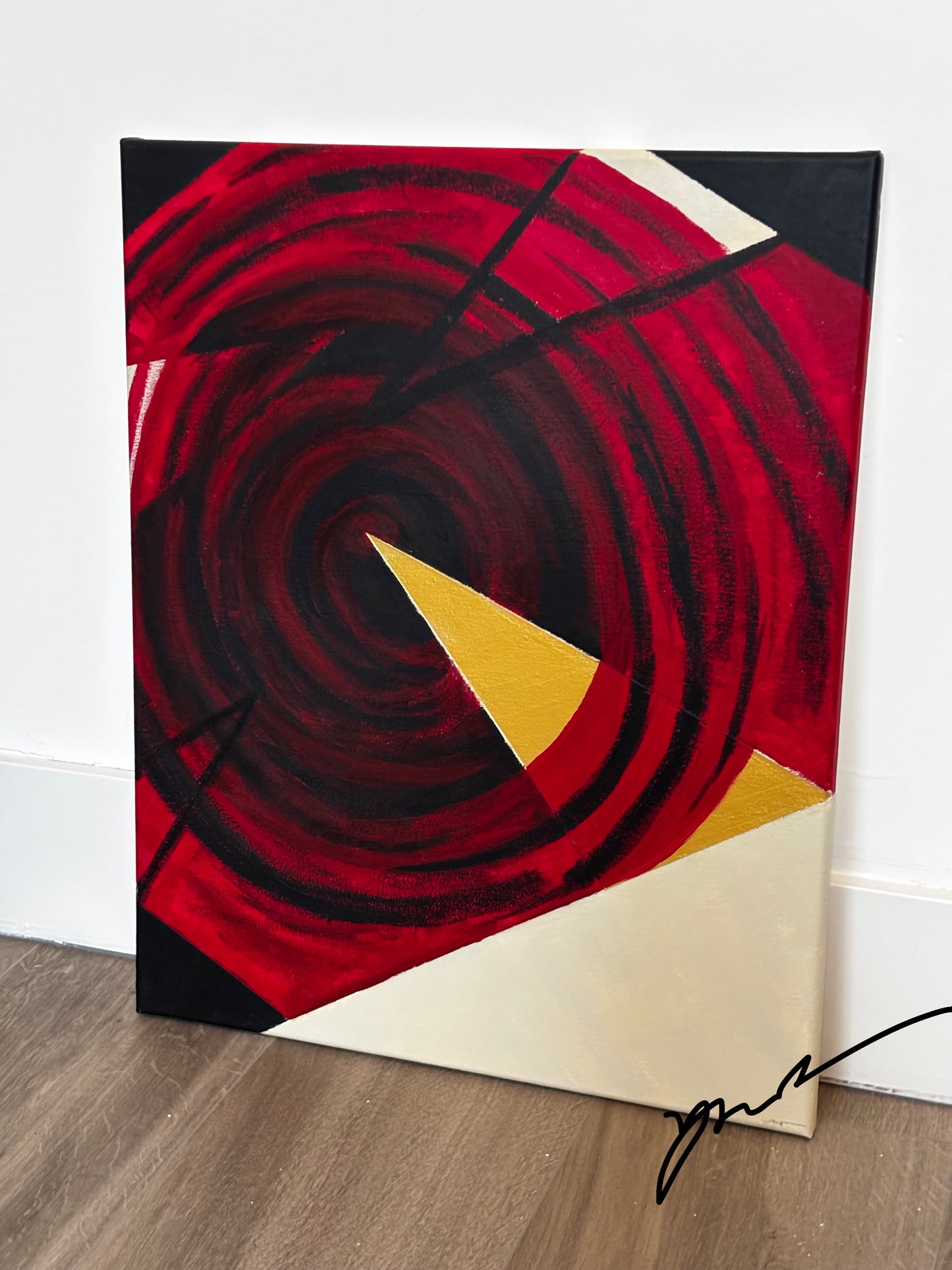 Original Canvas: Beauty Touching Chaos, I