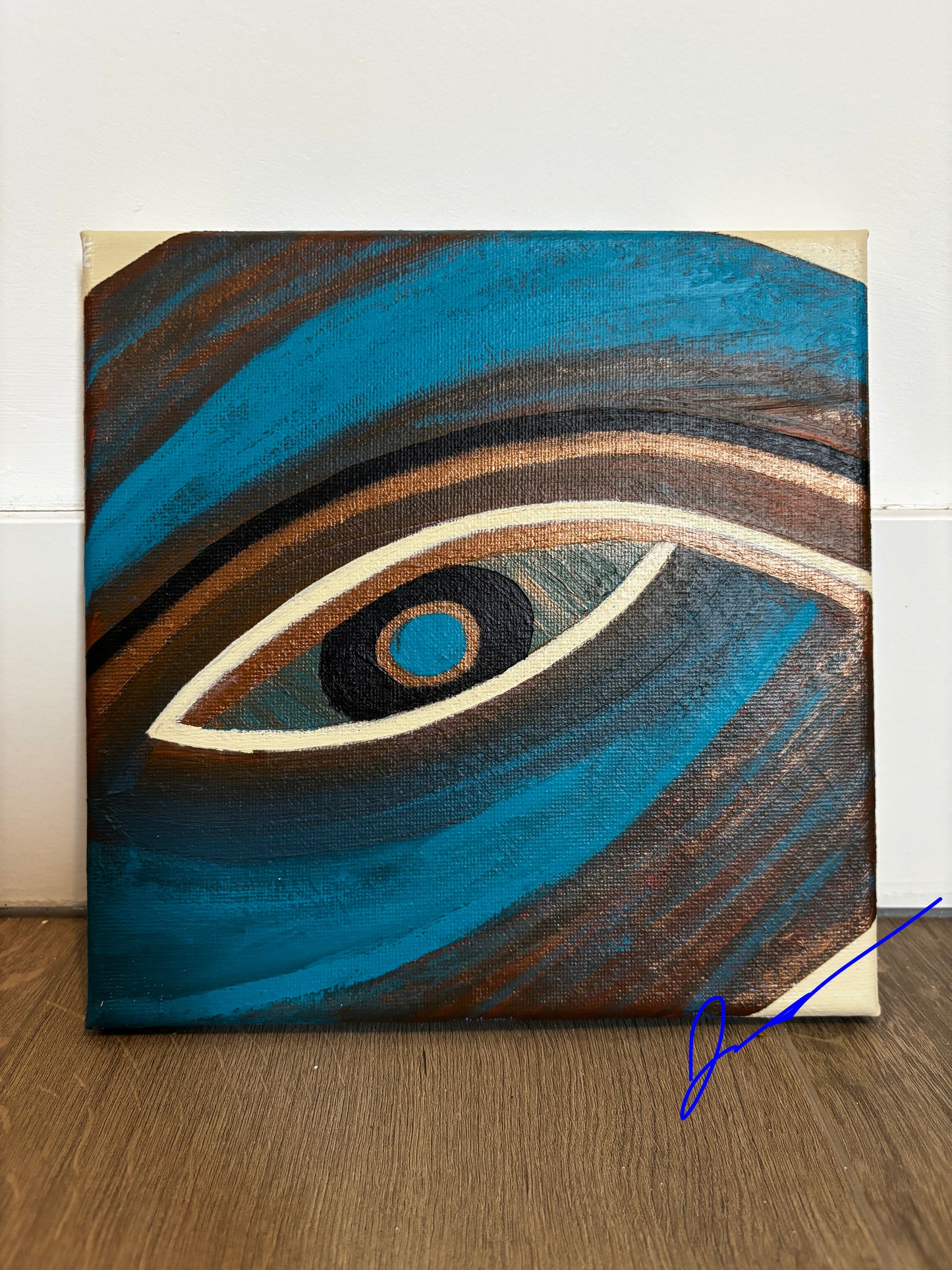 Original Canvas: The Agony Of Costa, II