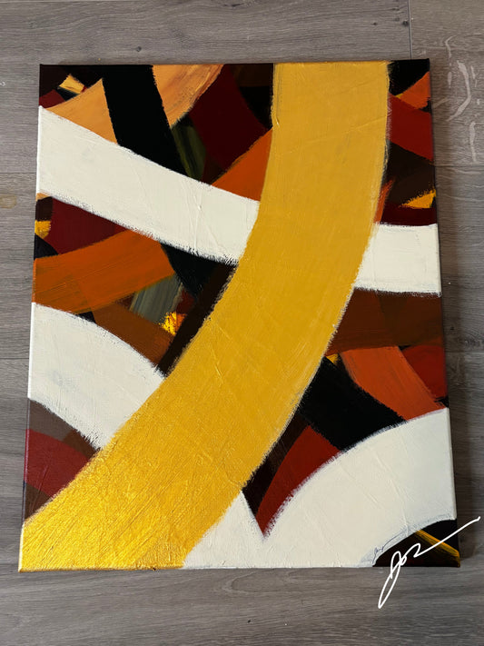 Original Canvas: Autumn-Winter Intercourse