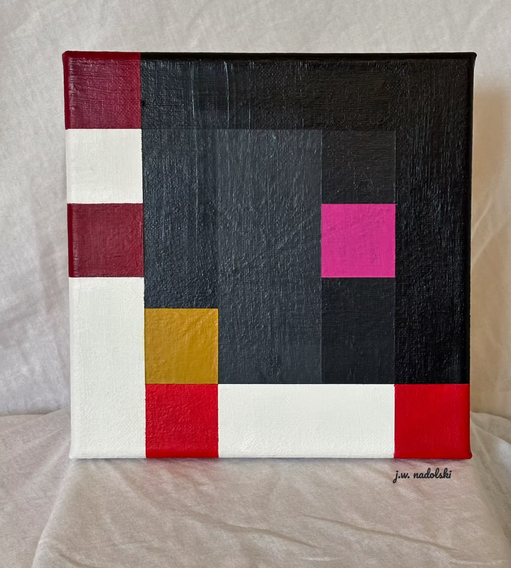 Original Canvas: Solve the Puzzle (No. 1, Black)